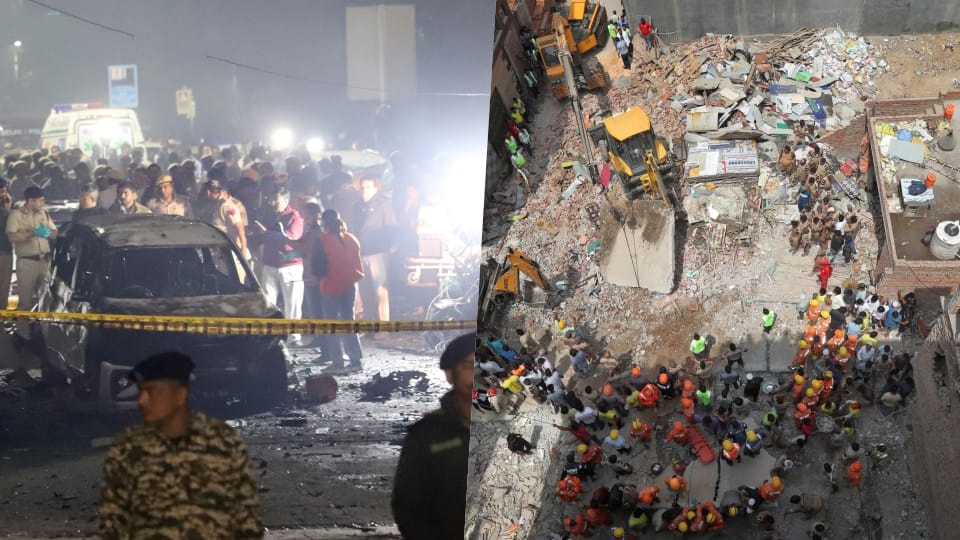 Year Ender Delhi rocked by terrorist blast, 18 killed as building collapses
