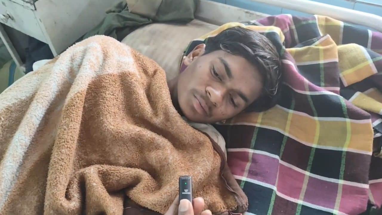 घायल युवक