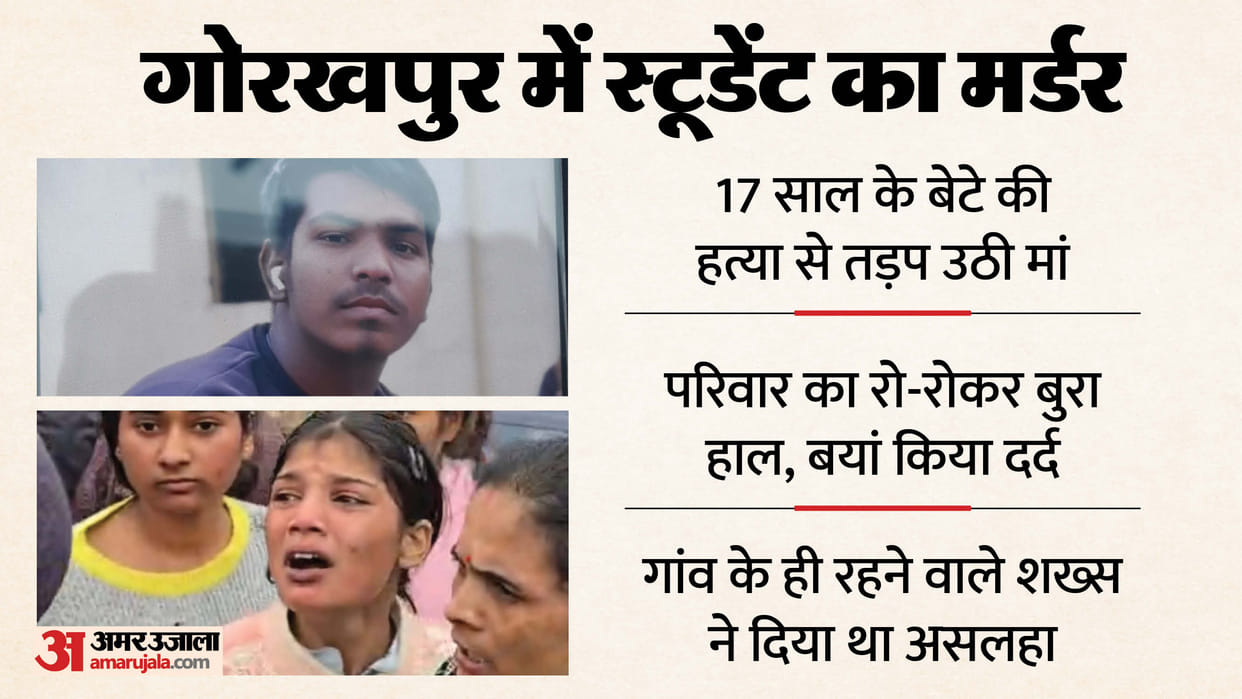 Gorakhpur Student Murder: Son Raised for 17 Years Shot Dead in Minutes, Family Shattered