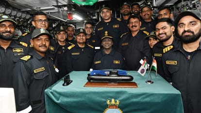 President Droupadi Murmu undertook a dived sortie on the Western Seaboard onboard INS Vaghsheer