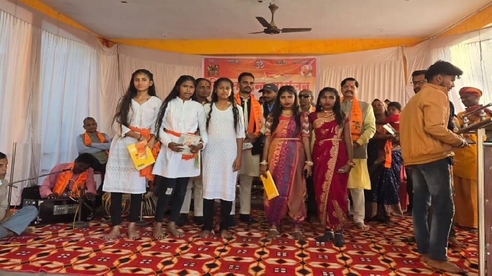 A huge Hindu conference was organised in Bacharwar