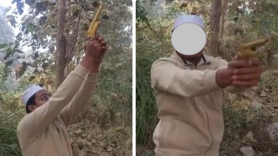 Meerut: While making a reel for 'likes and share', teenager shot his friend with a pistol