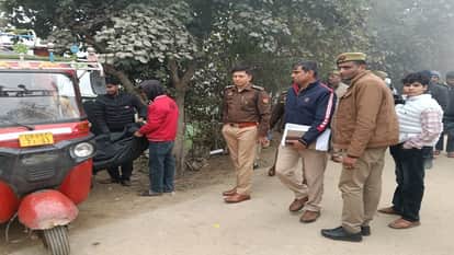 body of woman was found on roadside in Mathura