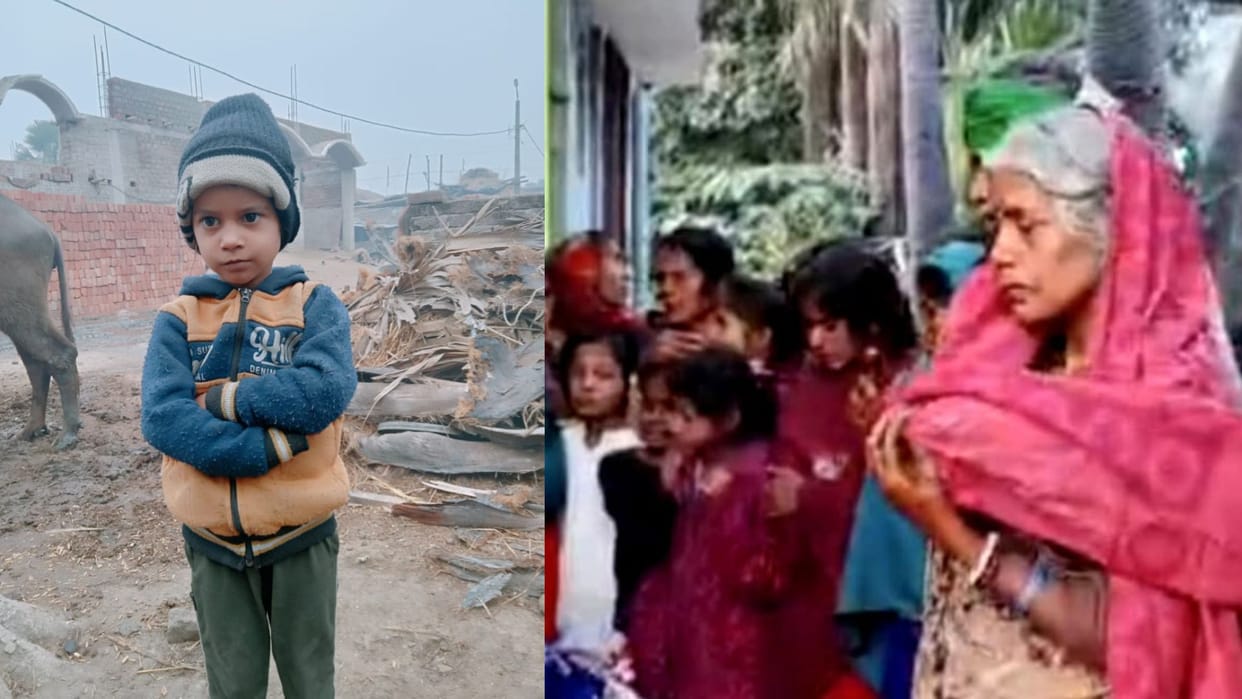 Cold weather precautions turn deadly in Bihar Grandfather and grandson die from smoke inhalation news in hindi