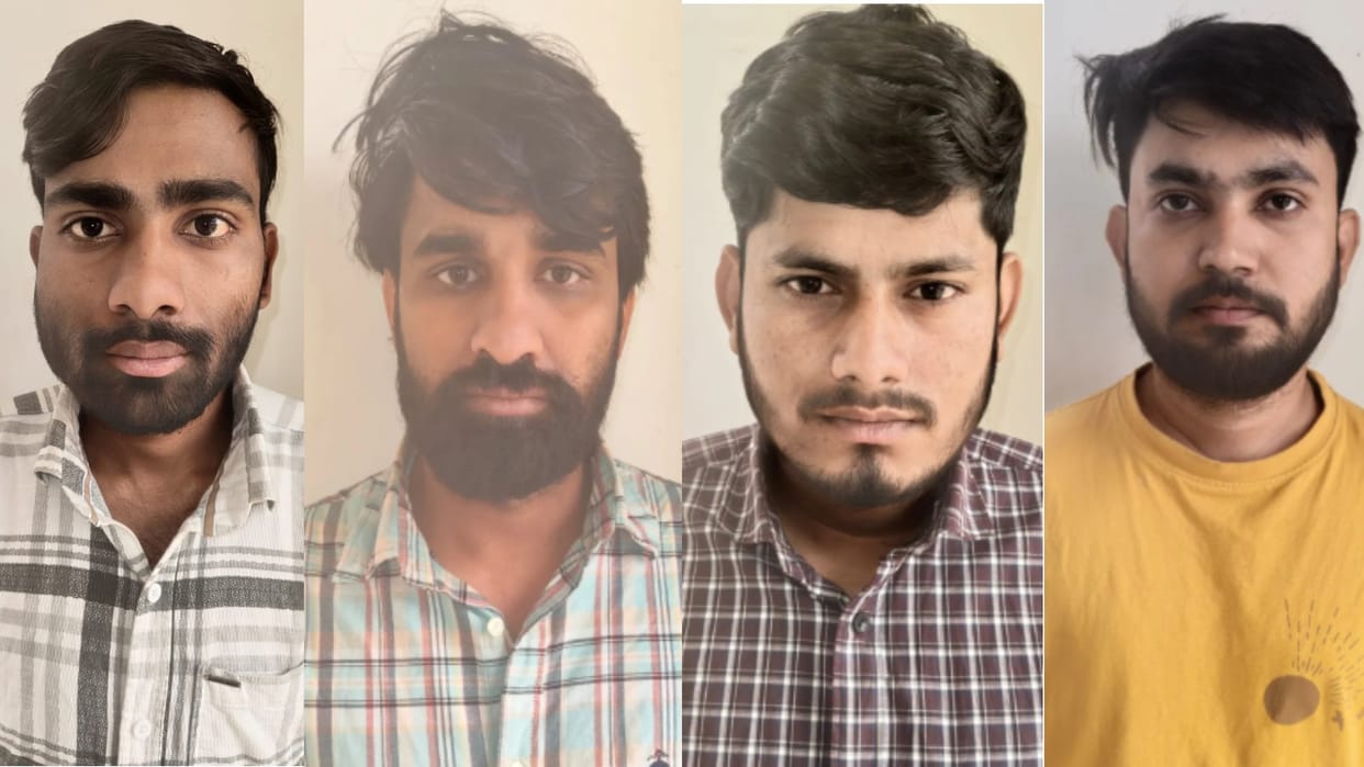 Five people arrested for online gaming fraud; they used to increase trust by showing winnings worth thousands.
