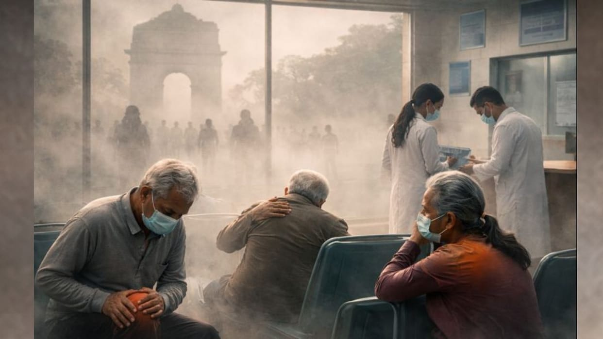 Joint pain related patients are increasing due to air pollution in Delhi
