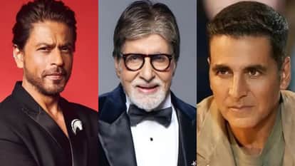 शाह रुख खान, अमिताभ बच्चन और अक्षय कुमार