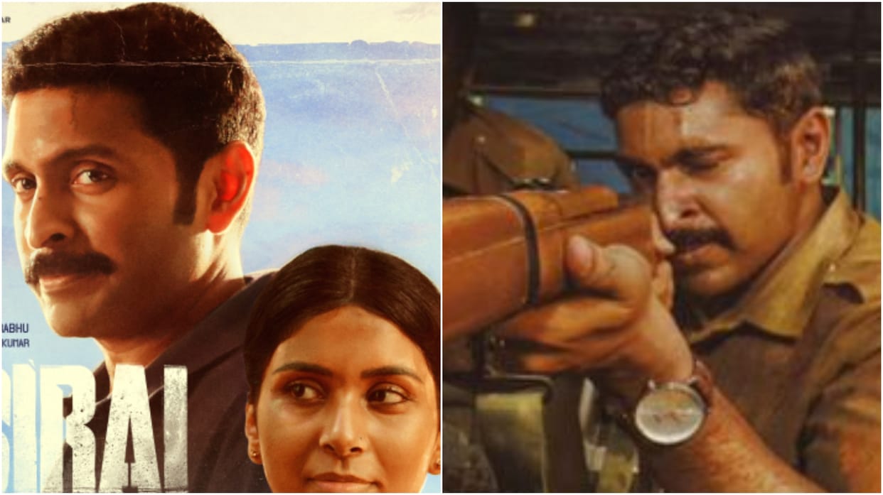 sirai X review vikram prabhu film hindi review 2025 sociaL media reaction