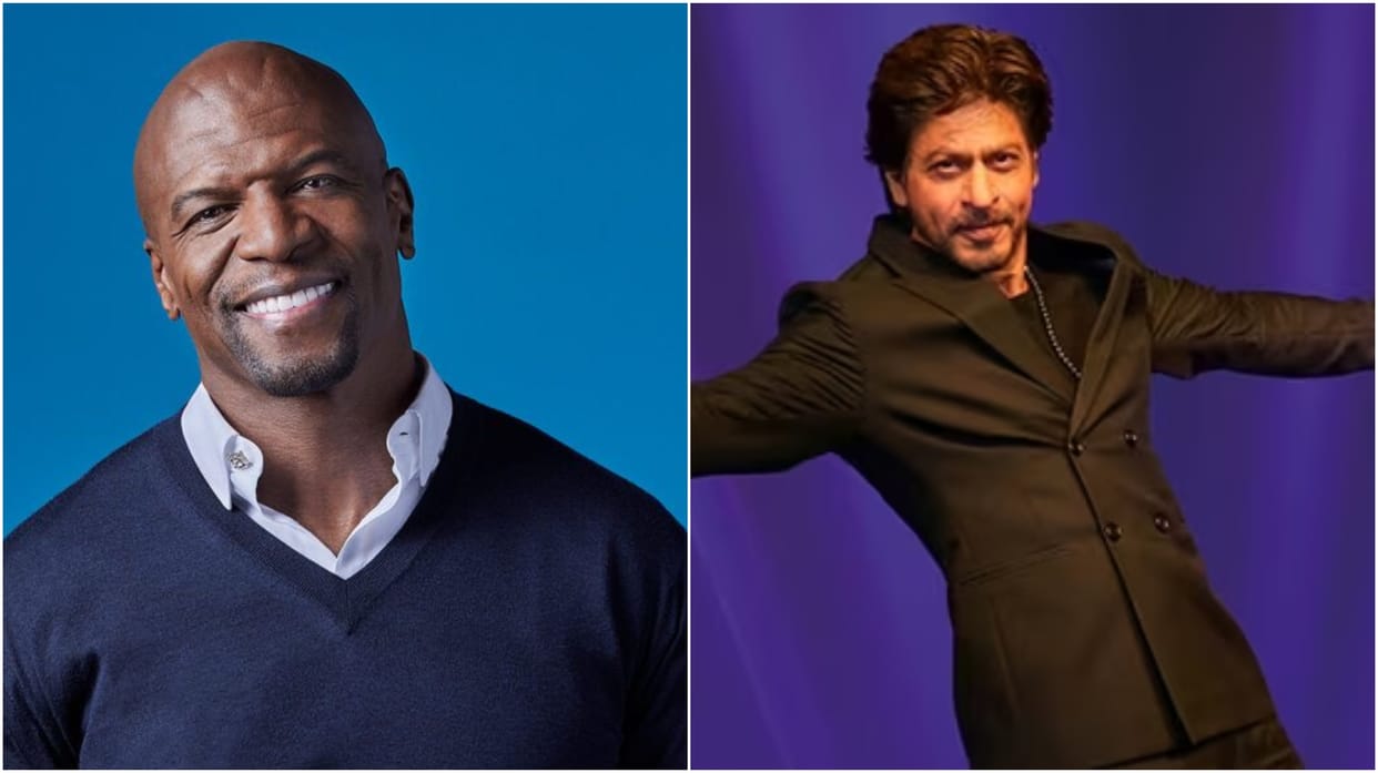 shah rukh khan stardom hollywood actor terry crews compares to tom cruise cristiano ronaldo