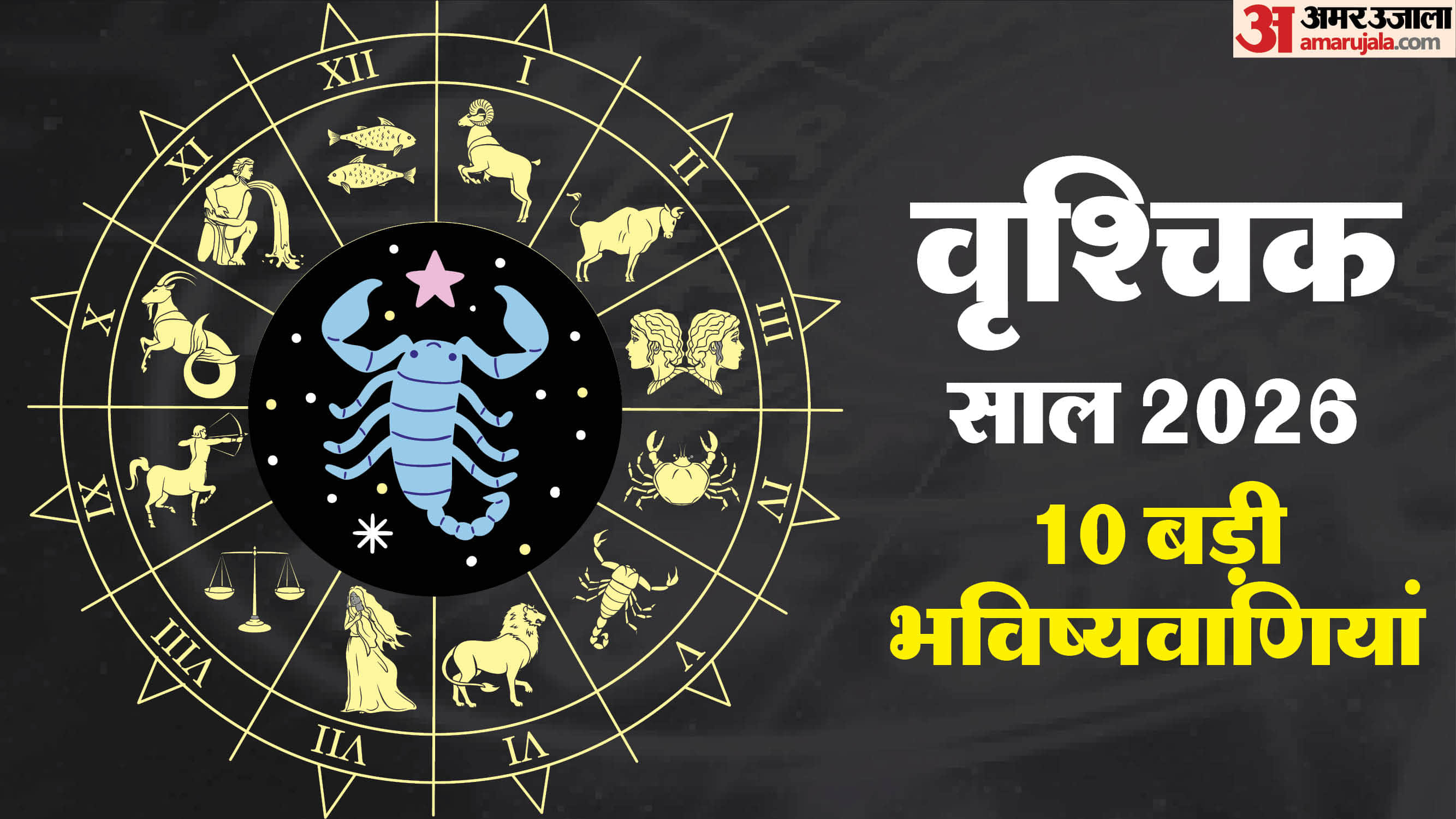 Vrishchik Rashi Varshik Rashifal 2026 Scorpio Yearly Horoscope Carrer Love Business Health Predictions