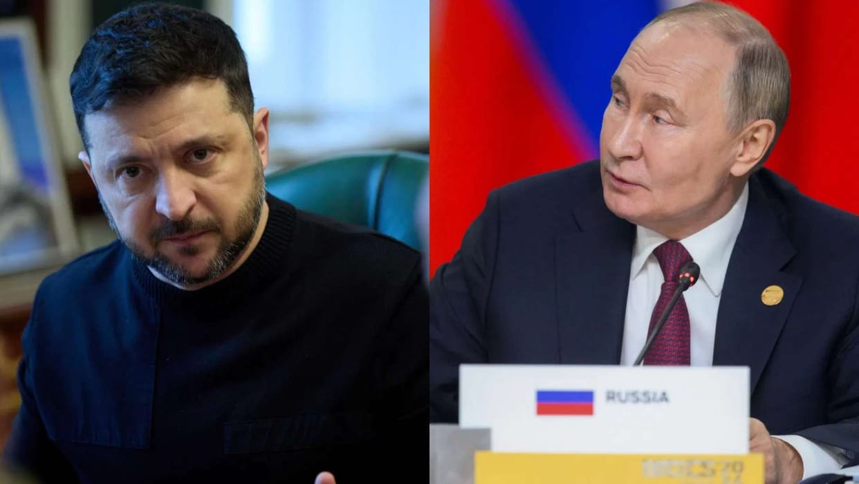 Ukraine launches major attack on Russias Black Sea port fire destroys Russian oil tanks and terminal