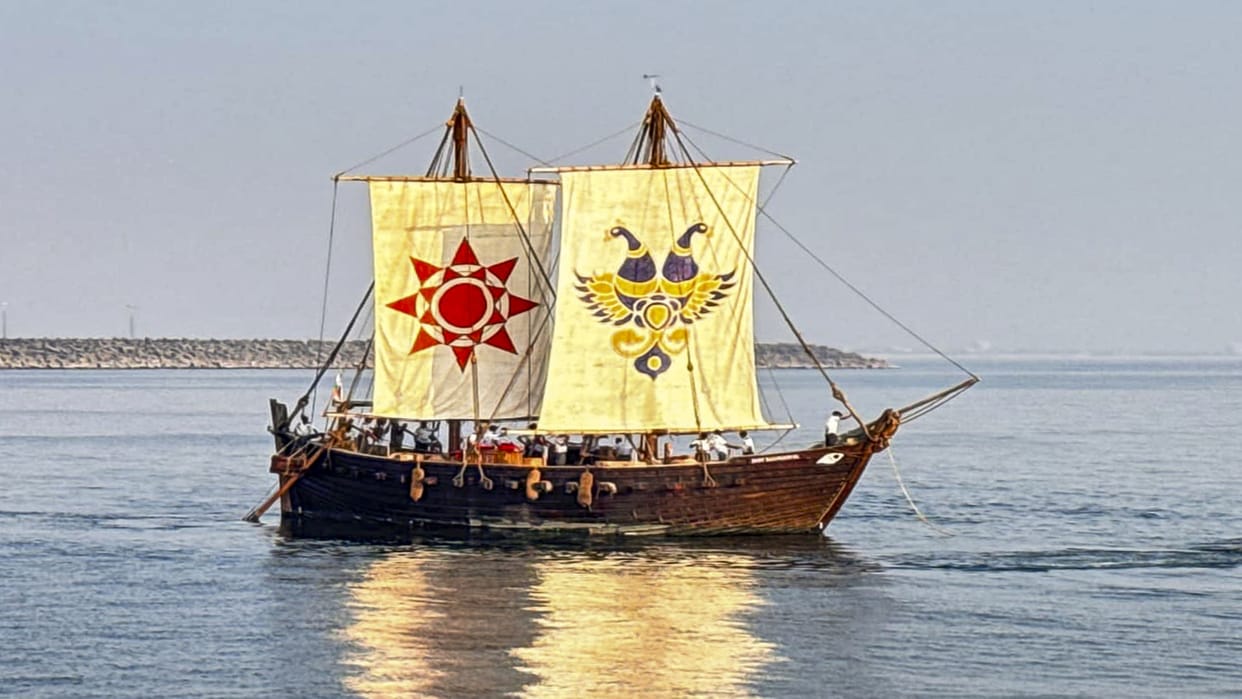 INSV Kaundinya sets sail for maiden voyage to Oman