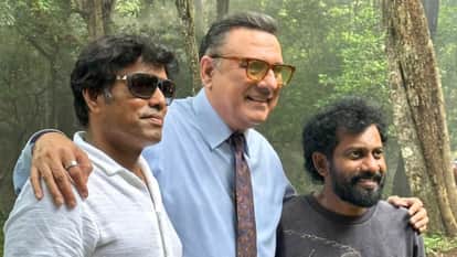 Boman Irani Joined The Shoot Of Ram Charans Peddi Watch The BTS Picture