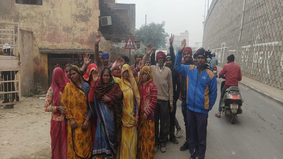 People protested after buffalo died due to electrocution