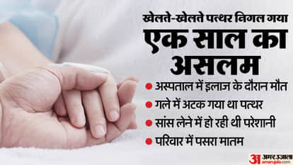 Kerala Changaramkulam one-year-old child died tragically accidentally swallowing a stone while playing