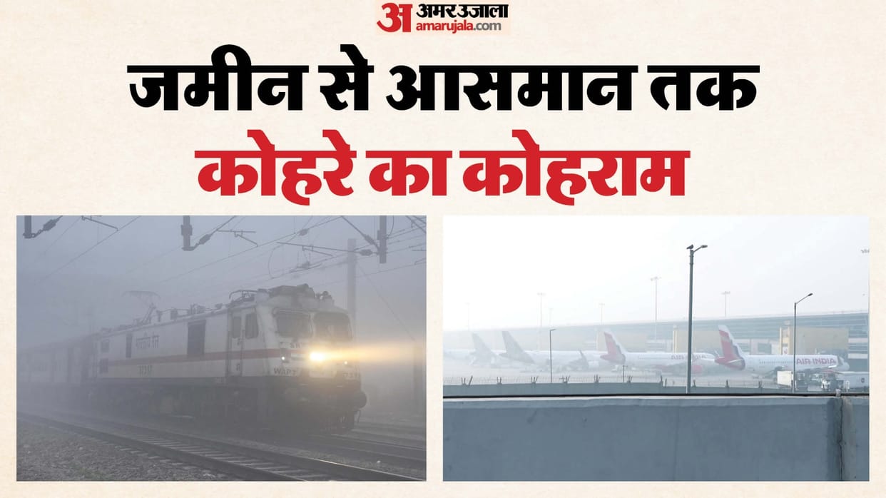Fog havoc: Over 200 flights affected, 118 Indigo flights cancelled; 100 trains also delayed