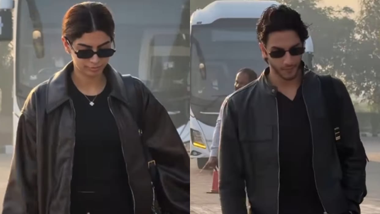 Khushi Kapoor Seen Again with rumored boyfriend Vedang Couple Celebrate New Year together