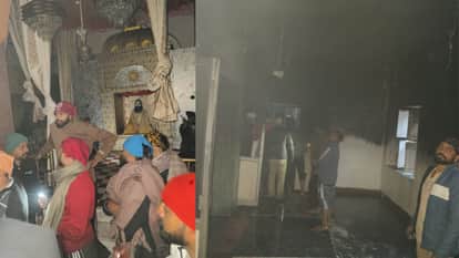 fire broke out at Ravidas temple due to short circuit fire brigade brought it under control in varanasi