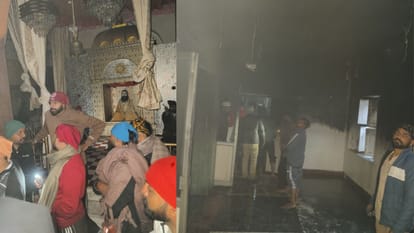 Varanasi News: रविदास मंदिर में शॉर्ट सर्किट से लगी आग, फायर ब्रिगेड ने पाया काबू ; मौके पर पहुंची पुलिस फोर्स fire broke out at Ravidas temple due to short circuit fire brigade brought it under control in varanasi