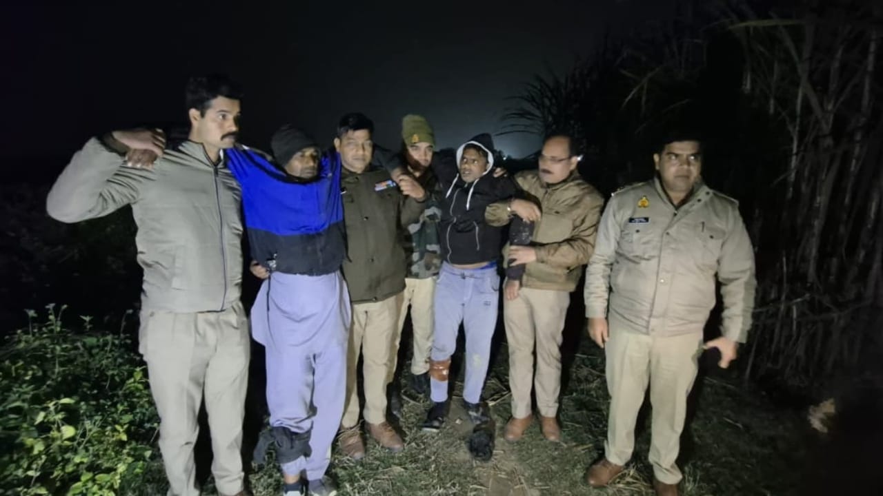 Two accused involved in killing protected animals were arrested in an encounter in Pilibhit