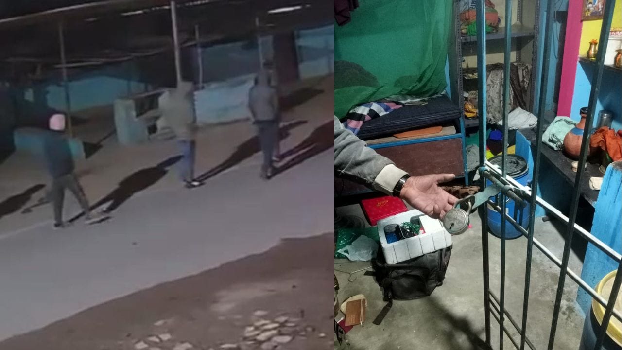 तीन दिन बाद भी गिरफ्त से बाहर चोर