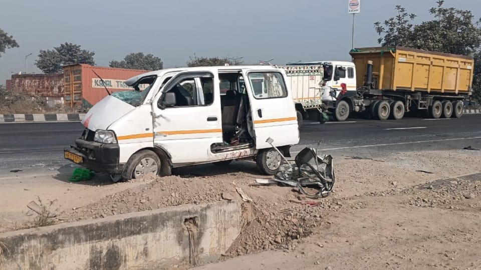 2 died in road accident at Rewari