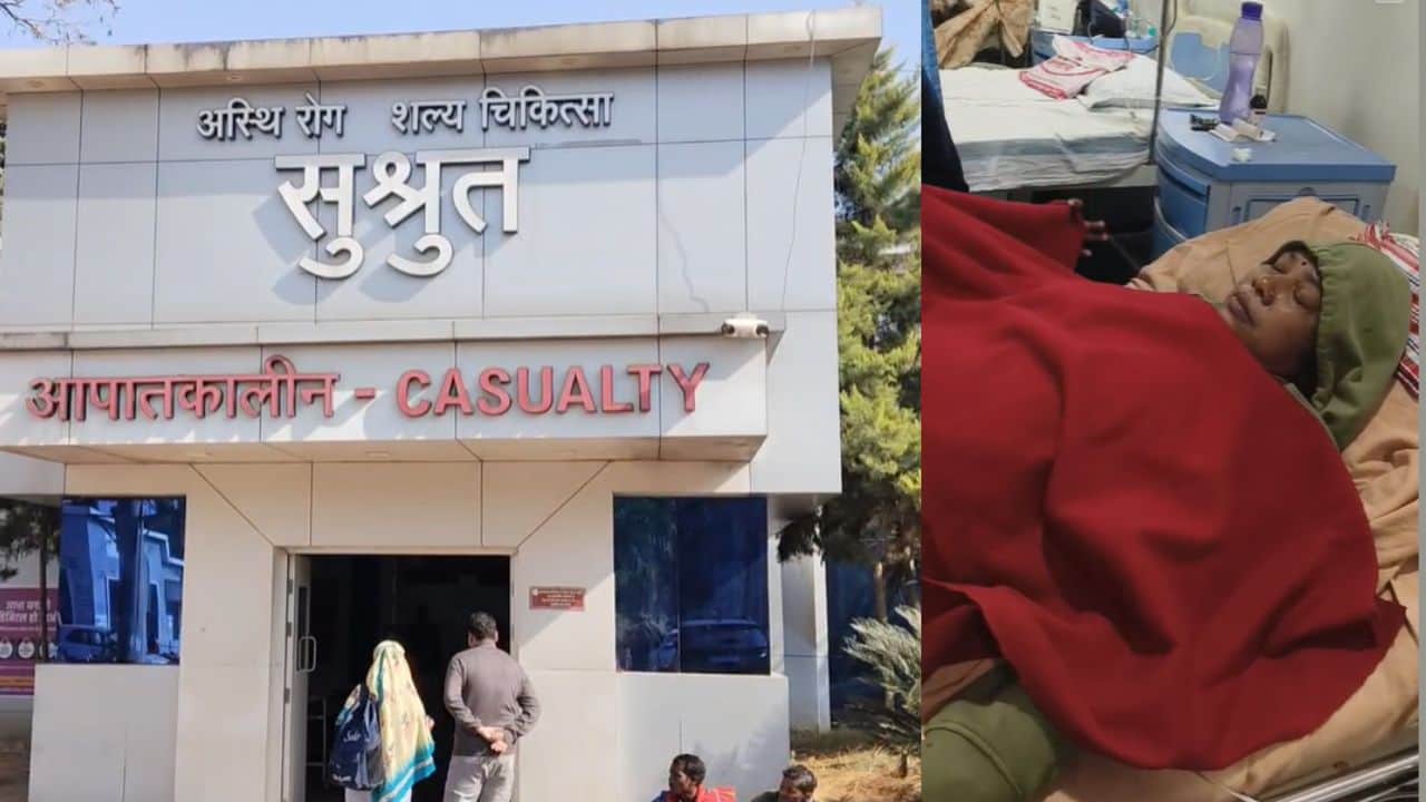 अस्पताल में भर्ती विधायक की पत्नी