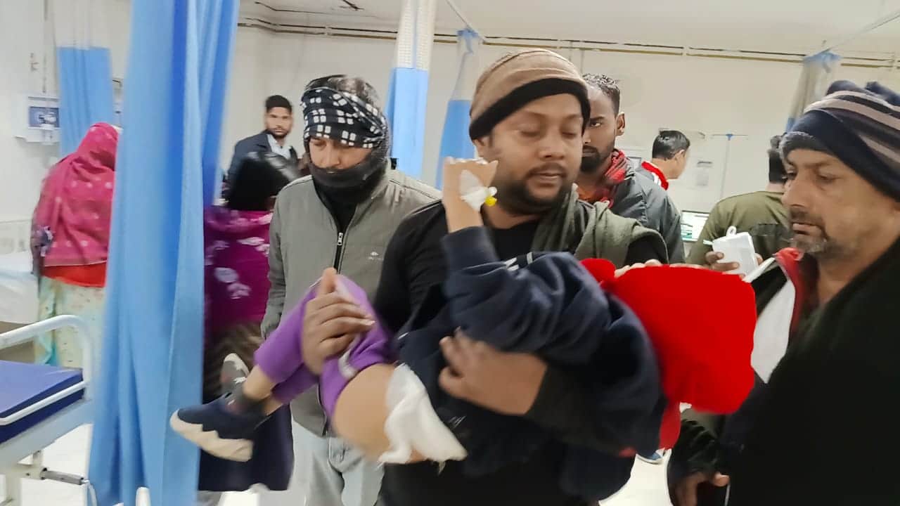 बच्चा घायल