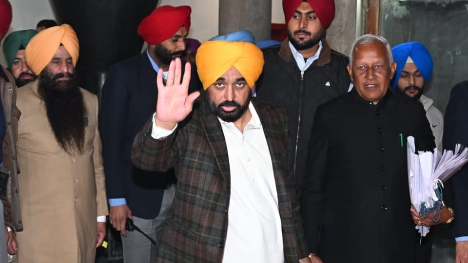 Threat to school Hospital CM Bhagwant Mann Mohali police search operation launched