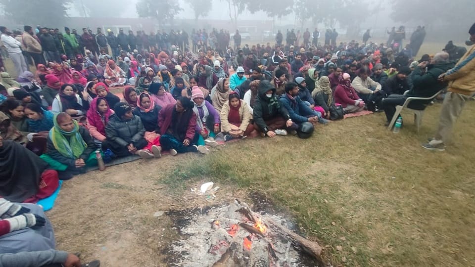 chandigarh PGI employees go on strike 1200 regular employees do work of four thousand contract workers