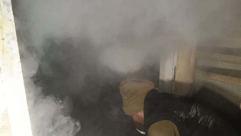 cooking gas cylinder explodes in Tamil Nadu Thanjavur several injured