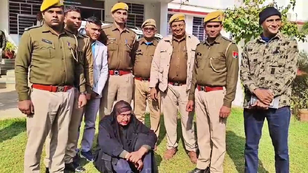 Dholpur News: Accused of raping minor girl arrested from UP, was hiding disguised as woman wearing burqa