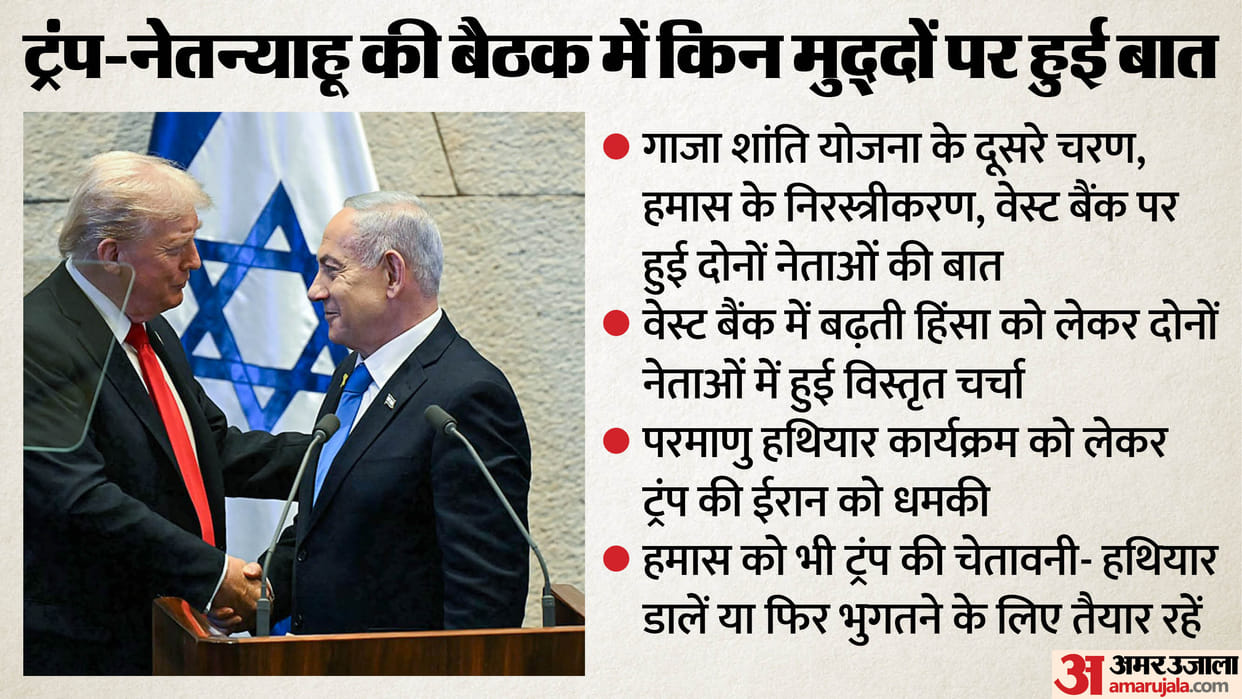 trump netanyahu meeting in florida west bank gaza issue discussed know main points