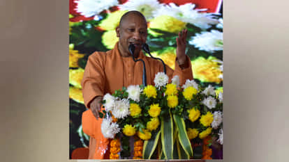 CM Yogi took a dig at MP Ravi Kishan and Minister Sanjay Nishad in Gorakhpur.
