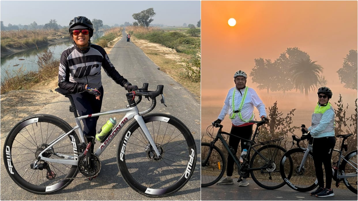 'Iron Lady' Renu's historic cycle journey, covered 1570 kilometers from Jaipur to Kolkata in seven days