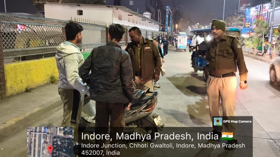 Indore News Indore Traffic Police issues unique warning poster for December 31 New Year celebrations