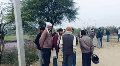 Auraiya The body of a tube well operator was found at the site family members have alleged murder