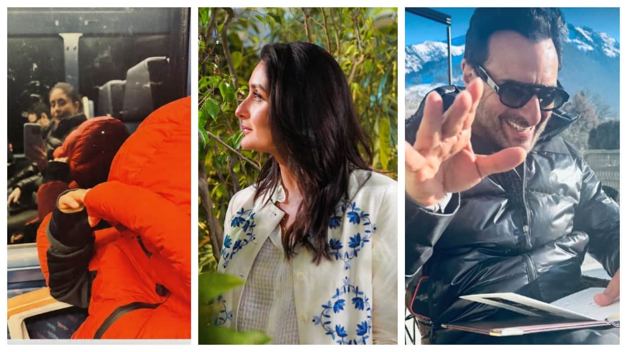 Kareena Kapoor share Her Holiday pics With Jeh and saif ali khan