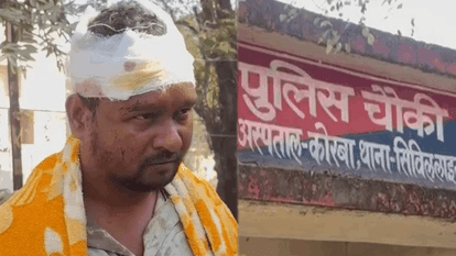 drug addicts dragged young man out of his house and severely beat him In Korba