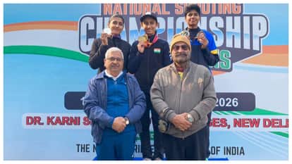 Delhi teenager Addya Katyal clinch the junior women's trap title in the National Shooting Championships