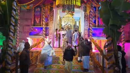 Lord Ranganatha gave darshan from vaikuntha dwar in vrindavan in mathura