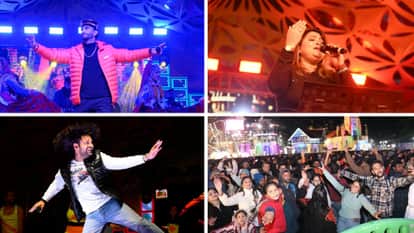 magic of Sanchita and Ishant songs captivated the audience at the Shimla Winter Carnival 2025