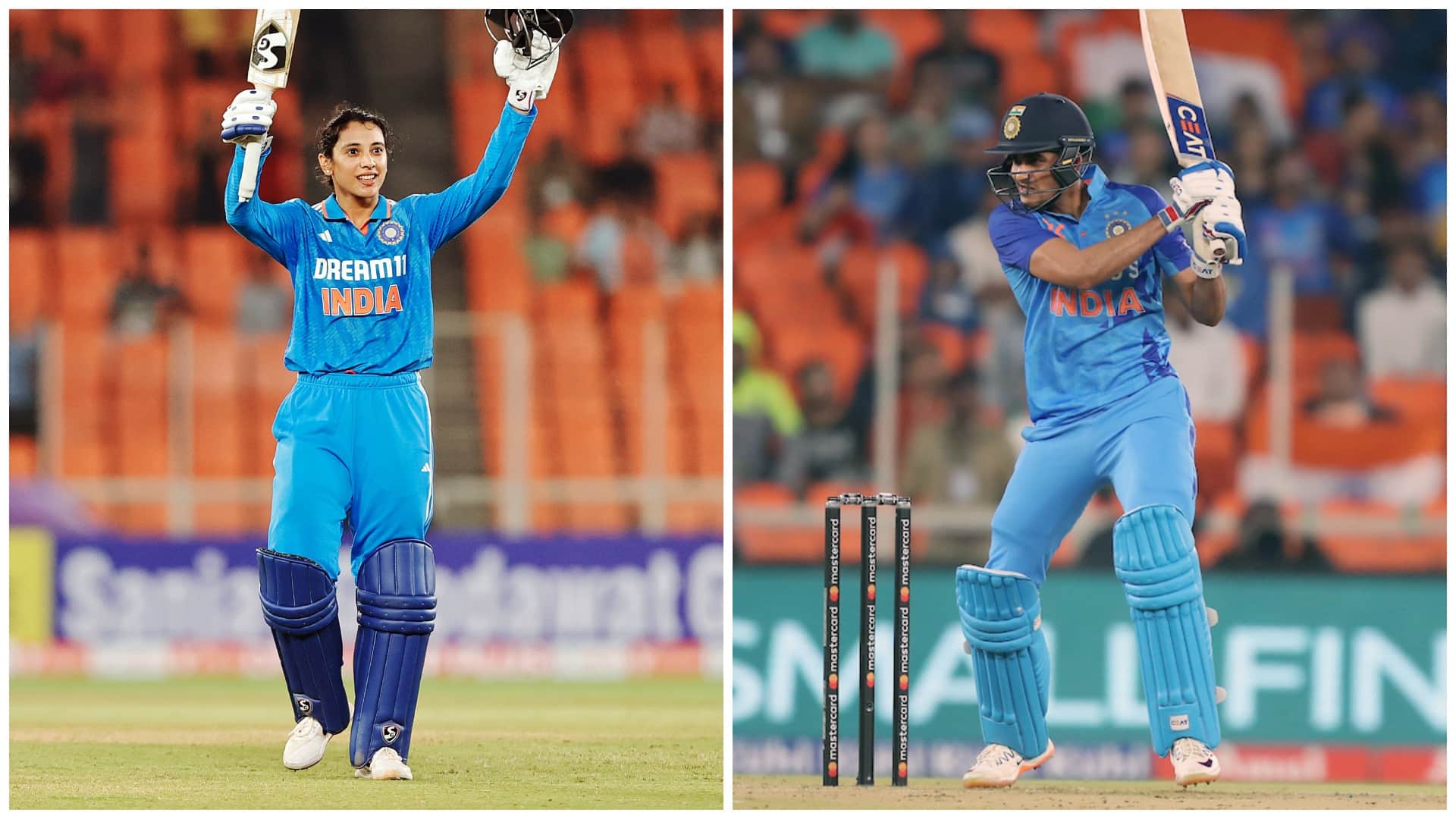 Smriti Mandhana Inches Closer to Surpassing Shubman Gill for Historic World Record