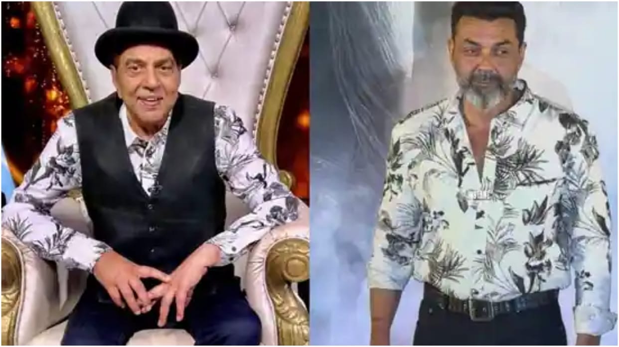 ikkis premiere bobby deol dharmendra emotional tribute bollywood news hindi