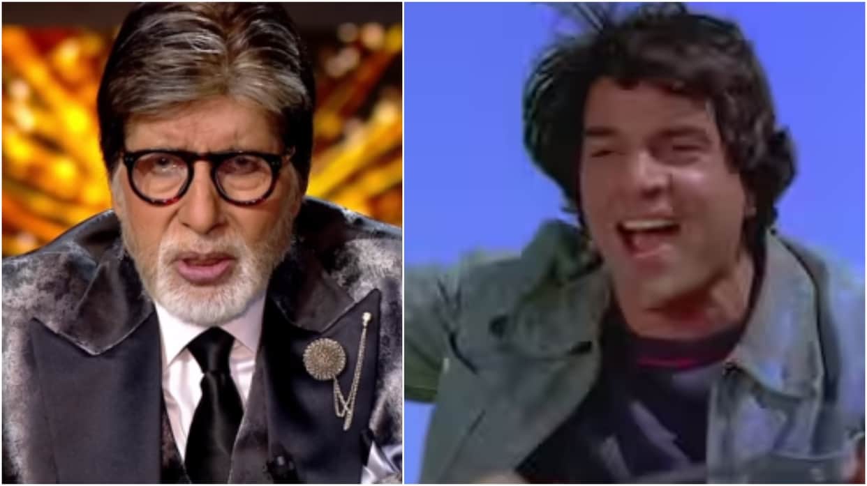kbc 17 amitabh bachchan dharmendra emotional tribute sholay memories hindi news