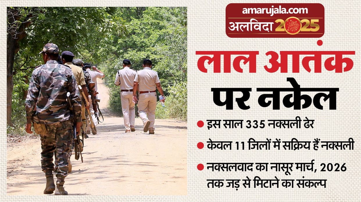 Year Ender 2025:  Decisive Crackdown on Naxalism in 2025 Strengthens Internal Security Across India