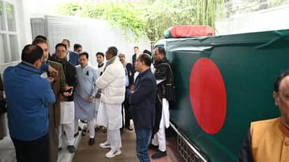 Bangladesh Khaleda Zia Funeral son Rahman Jaishankar Tribute BNP mourn former pm laid to rest in dhaka updates