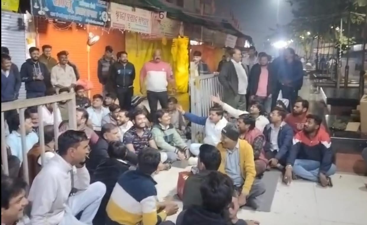 Indore: More than three lakh devotees are expected to gather in Khajrana in the New Year, traffic arrangements