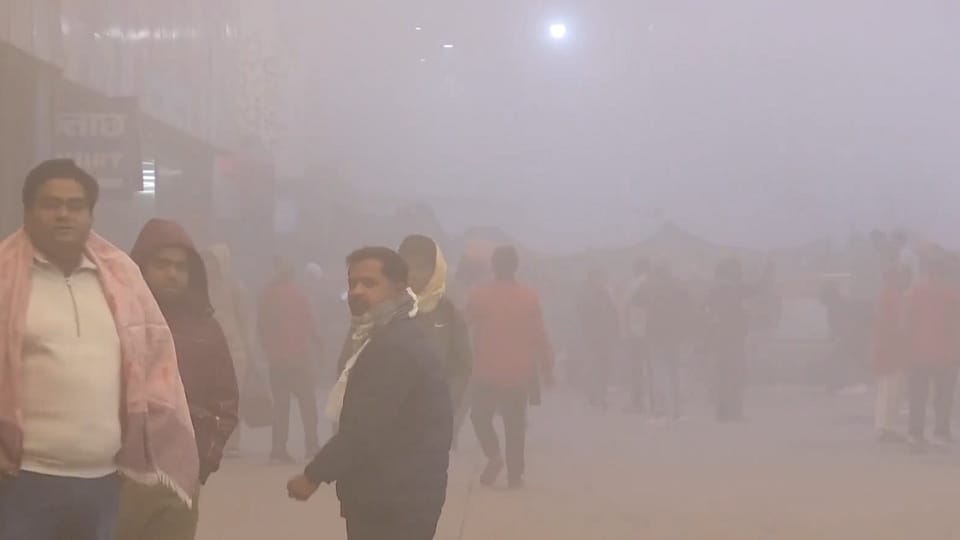 Delhi Pollution air quality in Delhi was recorded in the very poor category, AQI TODAY