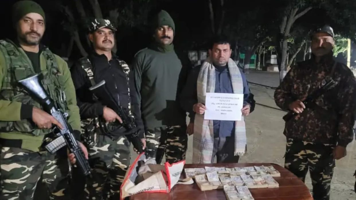 Bihar: Smuggling attempt foiled at the Indo-Nepal border, SSB apprehends the accused